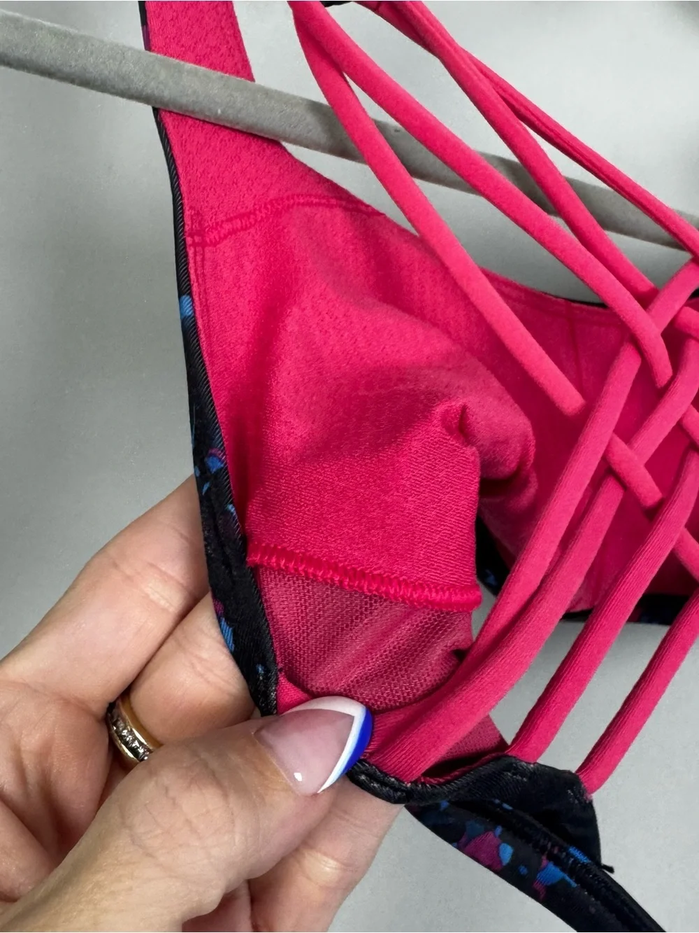 LULULEMON | Free To Be Wild Sports Bra Dandy Digie Print Women’s Size 4